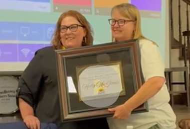 City of Salina Executive Assistant Holly McGinnis Receives 2026 Municipal Administrative Professional of the Year Award - News Image